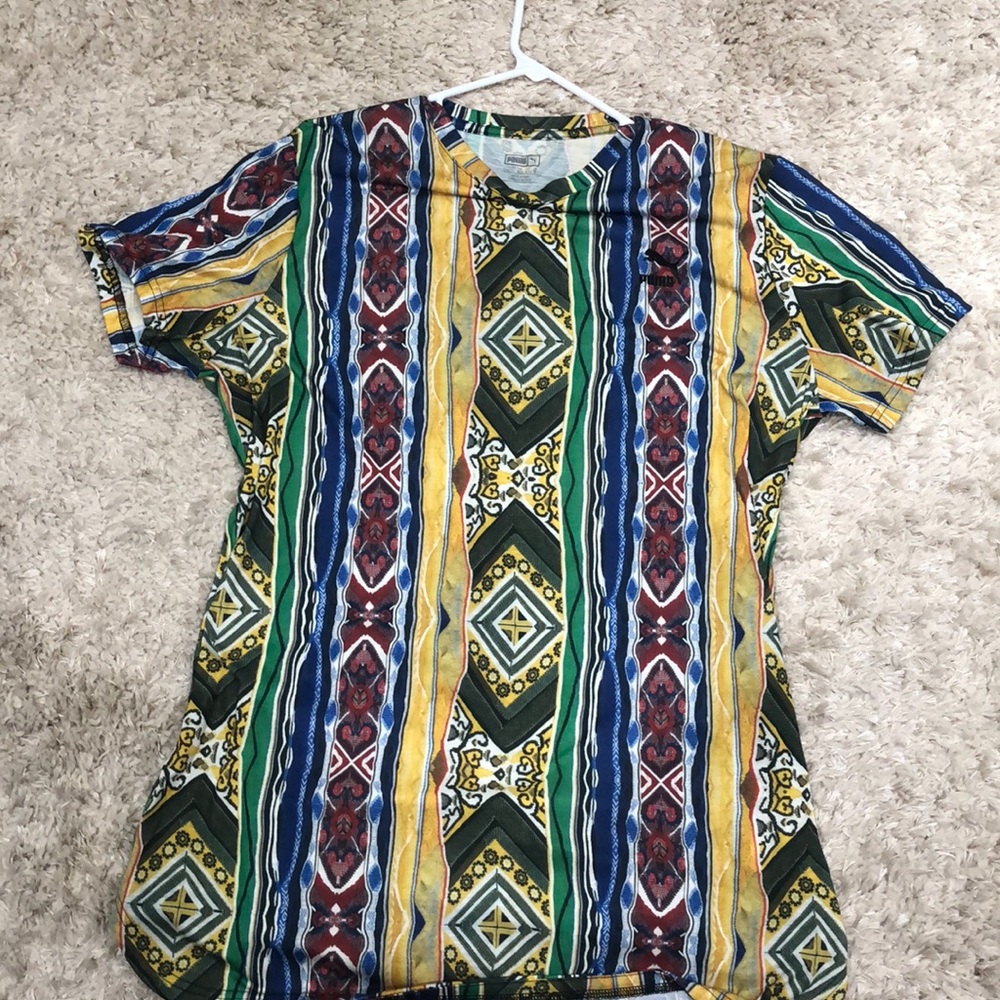 Jamaican style puma shirt